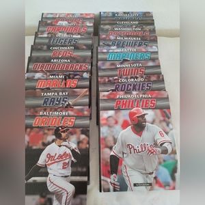 Bundle of Major League Baseball teams. Collectable